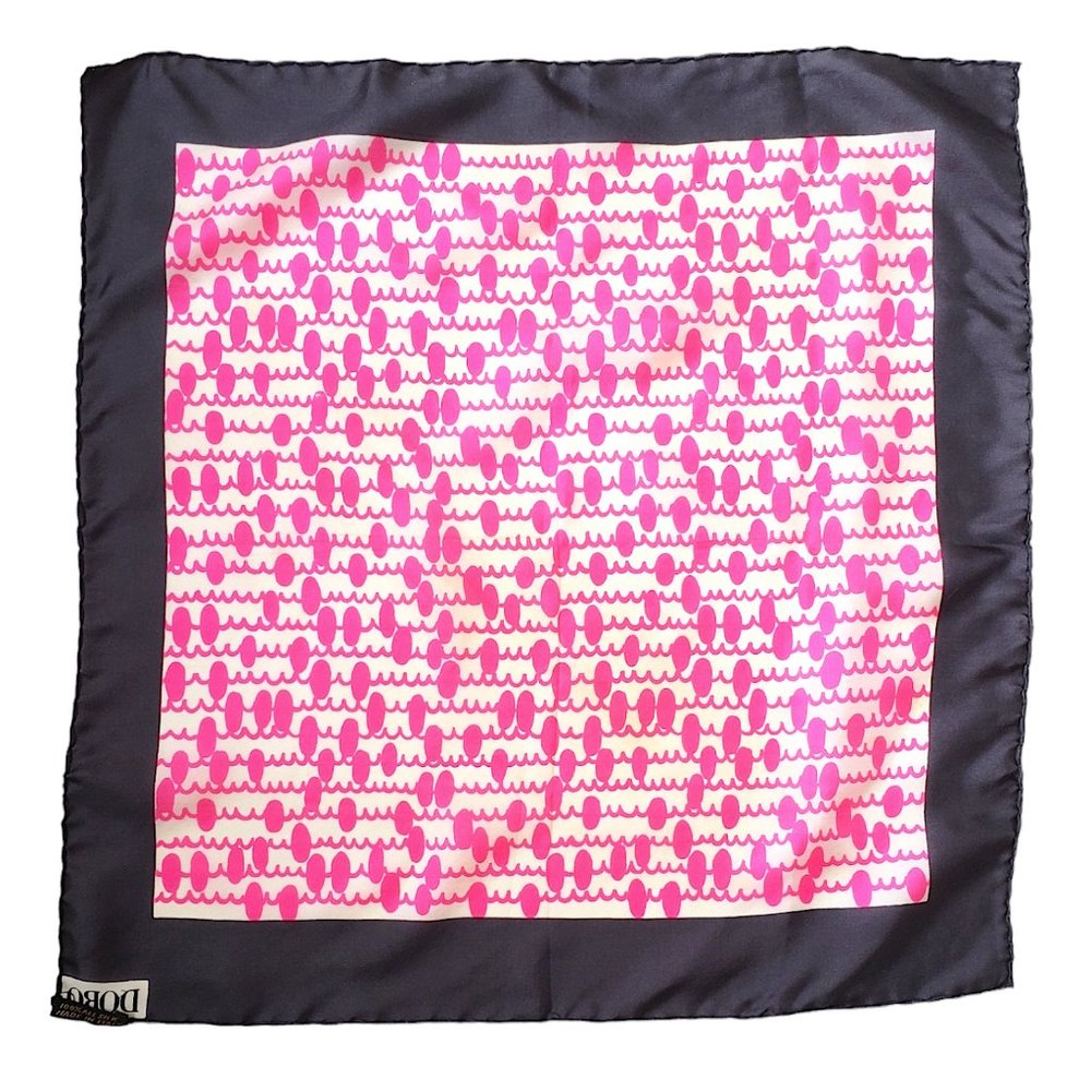 Doro  Silk Square Scarf Made in Italy